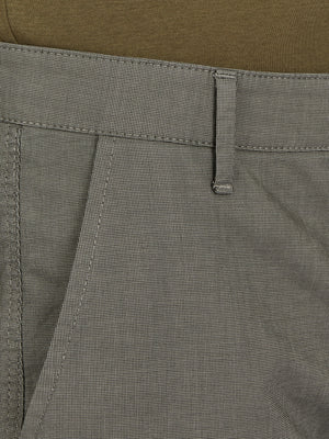 Hose GARVEY 6910 in Grau, aus Baumwoll-Mikrostruktur im Woll-Look, mit elastischem Komfortbund, Hemdstopper, schmaler Fußweite, normaler Leibhöhe, Regular Fit, Chino-Design, langlebig, Frühjahr/Sommer, mit Öko-Tex Standard 100, Stretch, bequem und modisch.